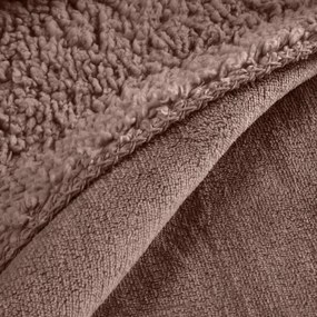 BUKLÉ DEKA TEDY 170X210 CM BÉŽOVÁ