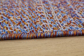 Devos Caby (DC Carpets), TRHÁK: Kusový koberec Terazza 21241 Multi/Blue/Red – na von aj na doma, 120x170, viacfarebná, chodba / predsieň