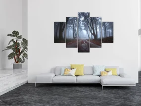 Obraz - Za daždivého dňa (150x105 cm)