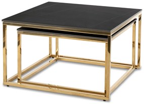 PROXIMA.store - Set konferenčných stolíkov TENOR FARBA: čierna