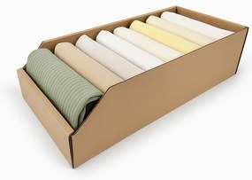 KARTON PAK Úložné boxy na oblečenie, organizéry do skrine EKO KARTON 30x54cm