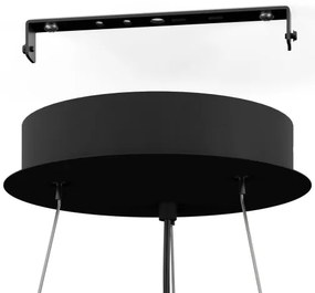 Eglo 390161 - Luster na lanku ESTANYS 3xE27/40W/230V hnedá