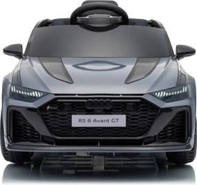 Detské elektrické autíčko Audi RS6 Avant GT sivá