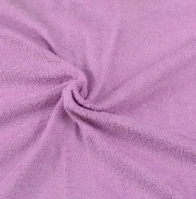 Froté prestieradlo svetlo fialové 60x120 cm