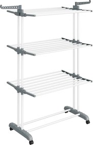 Sušák na prádlo Nehy 173 cm šedý/bílý