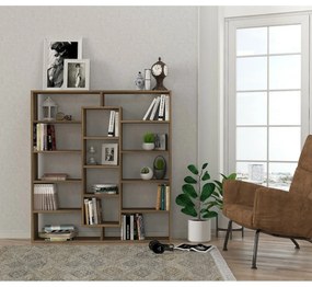 Knižnica Ample Walnut