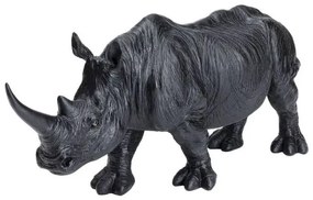 Walking Rhino dekorácia čierna