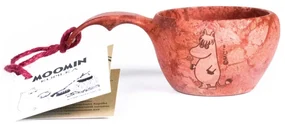 Hrnček kuksa Kupilka Snorkmaiden 0,12l, červený