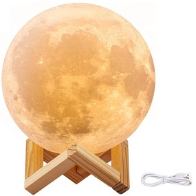 Verk 15845 3D Lampička mesiac Moon Light 8 cm