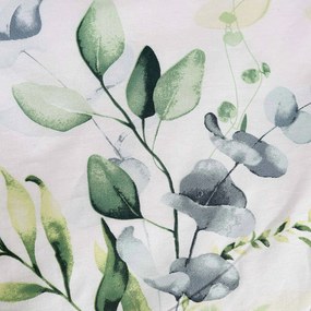 BAVLNENÉ OBLIEČKY COTTONLOVE 140X200 CM, 1KS 70X80 CM LISTY