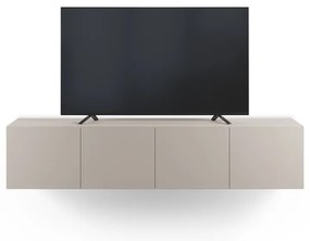 Krémový TV stolík 180x38x35 cm Daroca – Marckeric