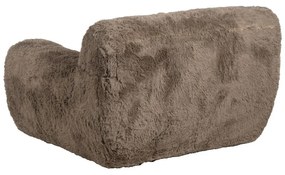 Hnedé kreslo Teddy – Ixia