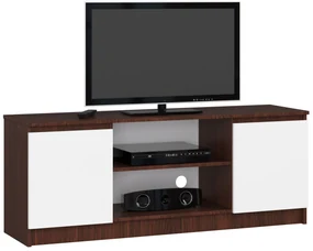 TV stolík Dariel (wenge + biela). Vlastná spoľahlivá doprava až k Vám domov. 1069146
