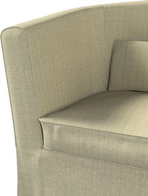 Poťah na kreslo Ektorp Tullsta farba produktu béžová látka zapletaná
