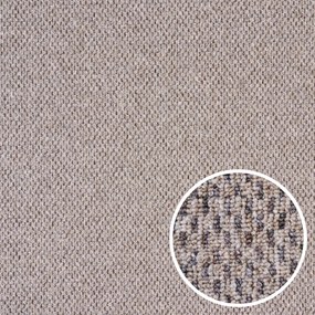 Metrážny koberec Rubin 2114 sand, na mieru, šíře 4m, béžová, ab (mriežka), chodba / predsieň, Timzo