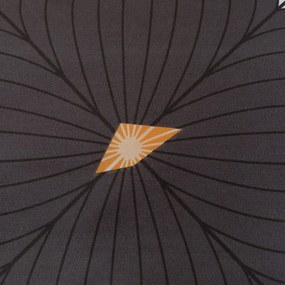 Obliečky z mikrovlákna ORBITA tmavo sivé Rozmer obliečky: 2 ks 70 x 80 cm | 160 x 200 cm