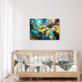 Sklenený obraz - Textúrovaná olejomaľba (70x50 cm)