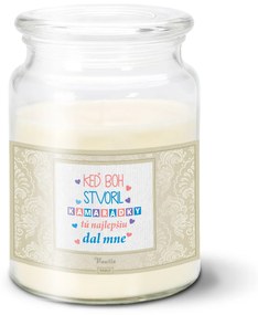 Sablio Sviečka Keď Boh stvoril kamarátky - 500 g