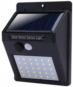 Verk 01390 Nástenné solárne svietidlo s pohybovým senzorom - 30 LED