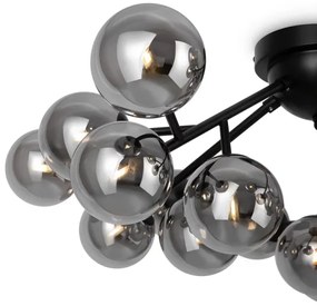 Maytoni MOD545CL-20B - Prisadený luster DALLAS 20xG9/28W/230V čierna