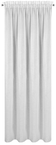 ZÁCLONA NA PÁSKE TULSA 140X270 CM BIELA