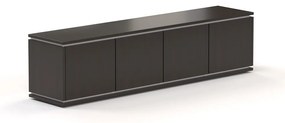 Závesná skriňa Creator 162,8 x 35 x 40 cm, biela / wenge