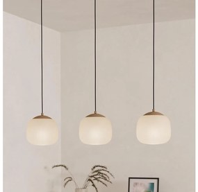 Eglo 900894 - Luster na lanku COMINIO 3xE27/40W/230V