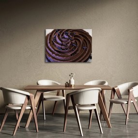 Obraz - Čokoládový Cupcake (70x50 cm)