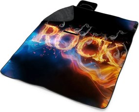 Sablio Plážová deka Rock: 200x140 cm