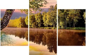 Obraz - Za riekou (90x60 cm)