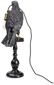 Animal Sitting Crow stolová lampa čierna/zlatá
