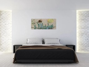 Obraz - Jan van Kessel the Elder, Insects and a Sprig of Rosemary, reprodukcia (120x50 cm)