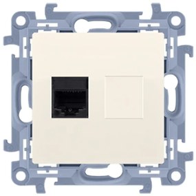 Jednoduchá počítačová zásuvka KR C51.01/41