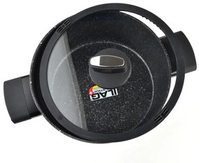 Hliníkový hrnec VALERIAN ALLESKEN ILAG Ultimate NON STICK 4,1 l černý