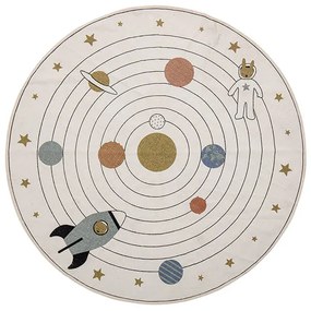 Bavlnený koberec vesmír ø 130 viacfarebný MUZZA