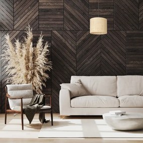 Luster na lanku RATTAN 1xE27/60W/230V pr. 18 cm ratan