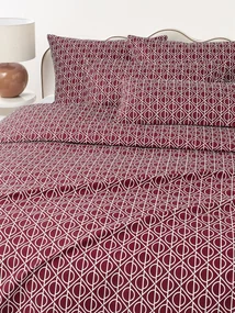 Obliečka na paplón's geometrickou potlačou Jella