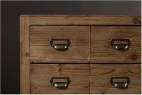 Drevená komoda Dutchbone Six, dĺžka 150 cm