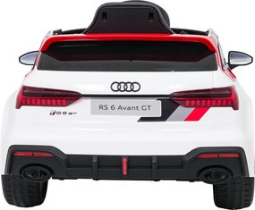 Ramiz Audi RS6 Avant GT elektrické autíčko pre deti biele