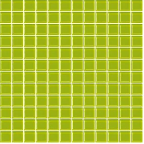 Sklenená mozaika Premium Mosaic zelená 30x30 cm lesk MOS25PI