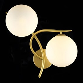 Toolight Toolight, nástenné svietidlo 2xG9, G132-2W, zlatá, OSW-02606