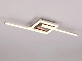 Stropné/nástenné osvetlenie LED Viale, matný nikel%