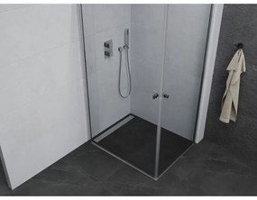 Mexen Pretoria sprchový kút duo 80x70 cm, chrómový profil, 6mm číre sklo, 852-080-070-02-00