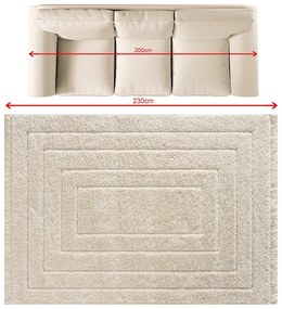 Koberec Medina cream 160x230 cm