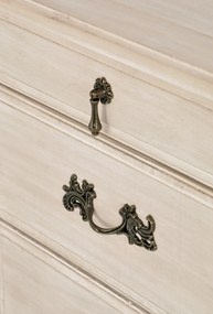 Komoda Venezia 150 cm z masívu béžová