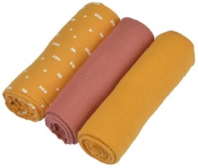 Mušelínové plienky 3 ks – Bébé Douceur