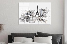 Dizajnový obraz PARIS 100x70 cm, viacfarebný