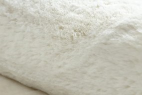 Koberec TEDDY NEW wool 45 krémový, kruh
