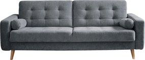 XXXLutz ROZKLADACIA POHOVKA, textil, kompozitné drevo, antracitová MID.YOU - Sedačky - 002220030908