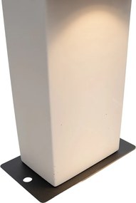 Moderný vonkajší stĺpik sivý 35cm IP44 - Pompei